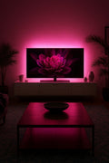 AuraGlow Luxury Smart RGB LED Strip Lights: Premium Flexible Ribbon Tape with Seamless App Control & Dynamic Colour Modes for Ambient Bedroom & Home Decor